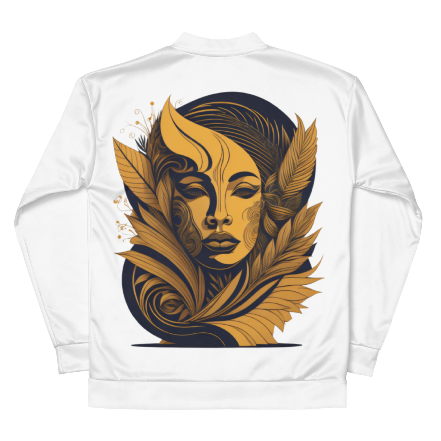 Inner Face Bomber Jacket - White