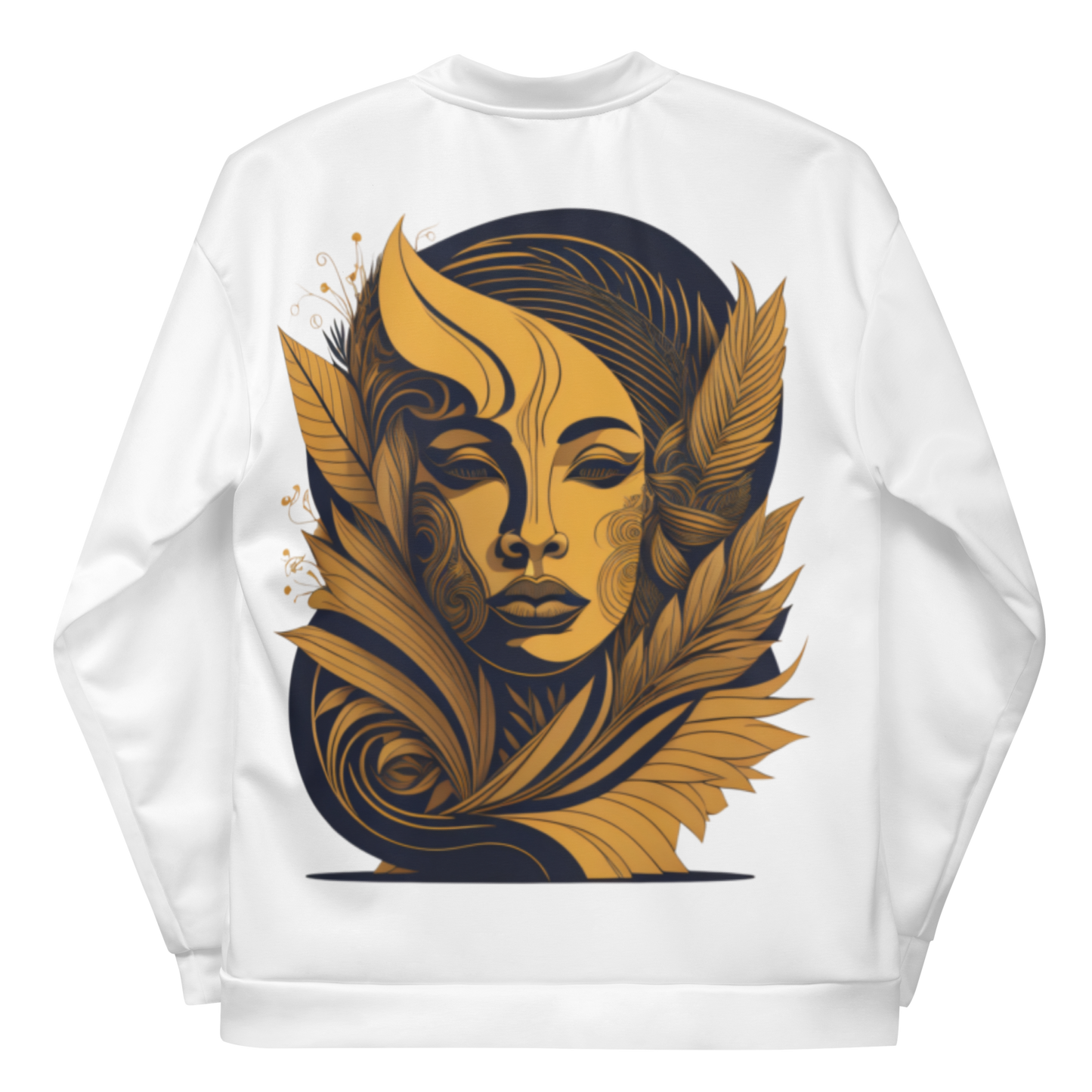 Inner Face Bomber Jacket - White