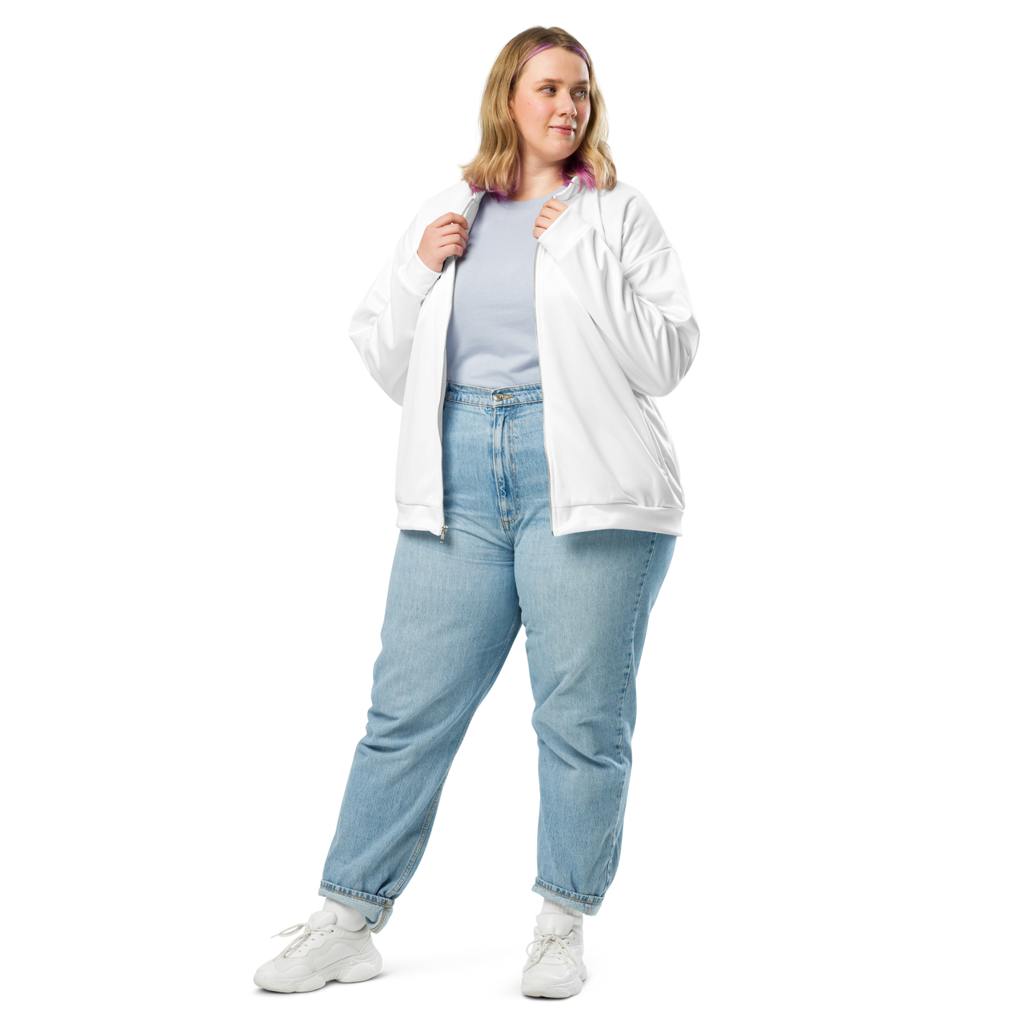 Inner Face Bomber Jacket - White