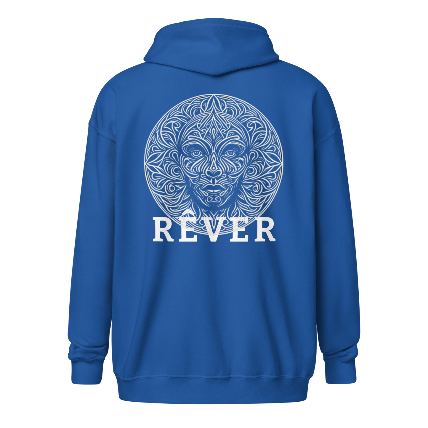 Human - Hoodie Jacket - Royal Blue
