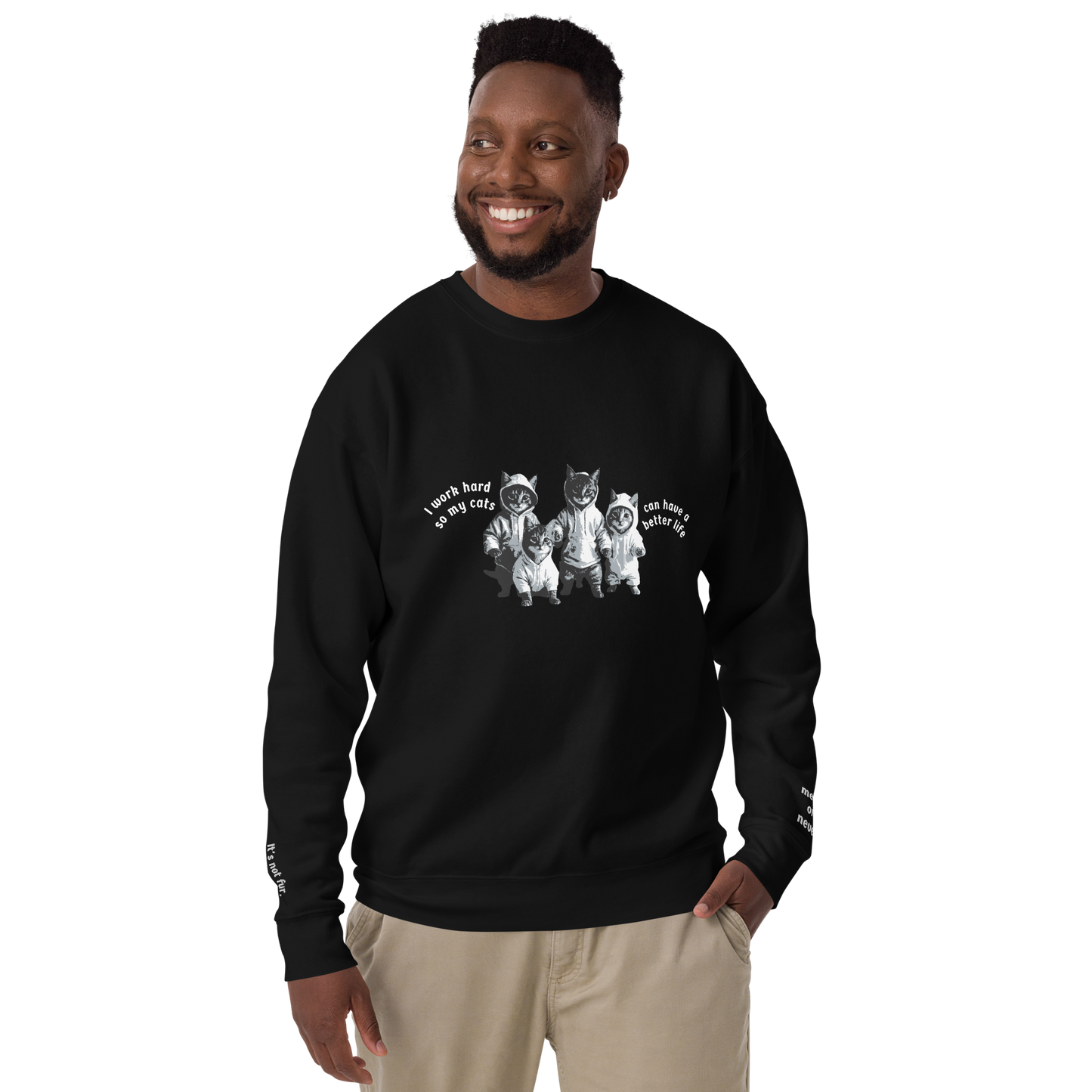Better Cat Life Premium Sweatshirt