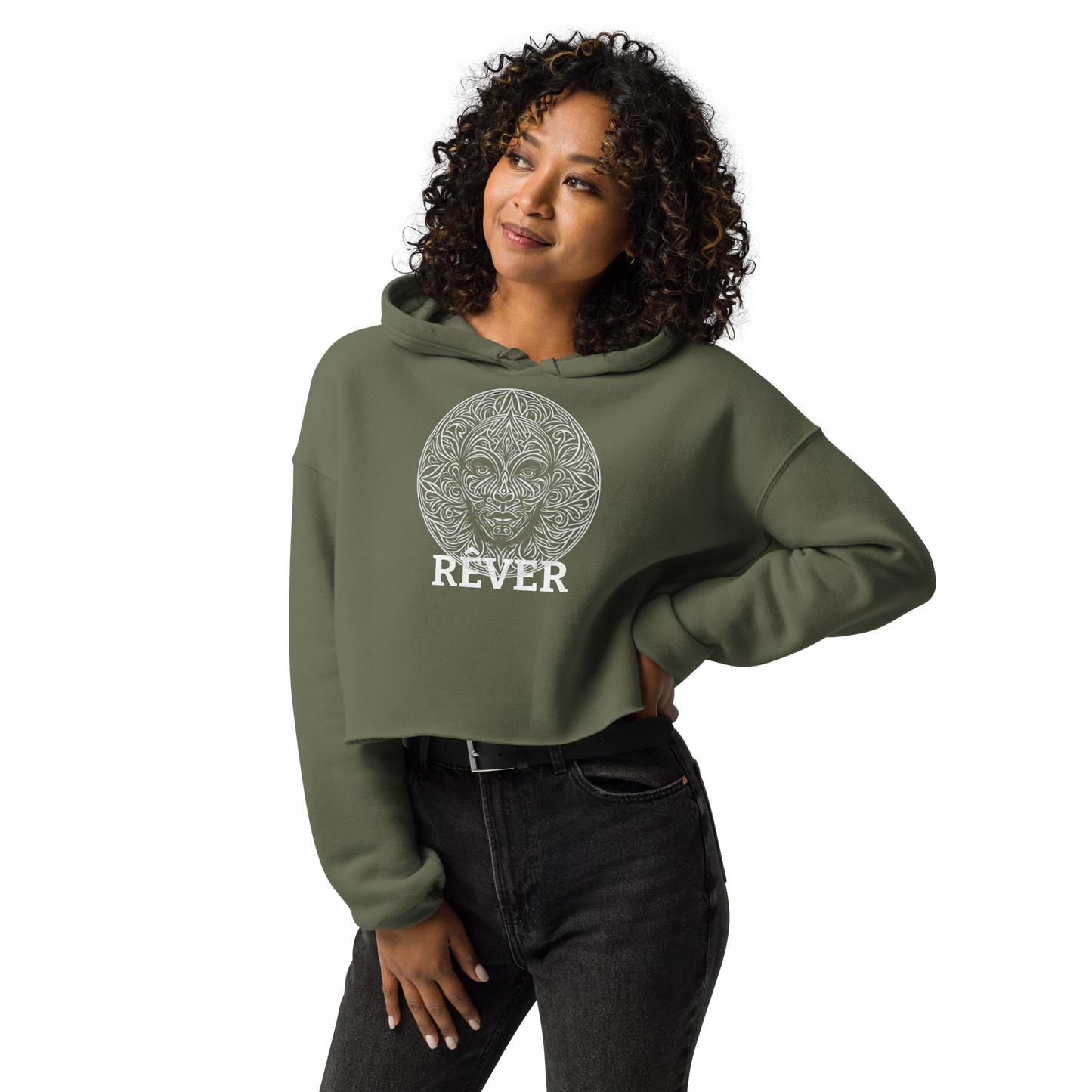 Face Your Dreams - Crop Hoodie