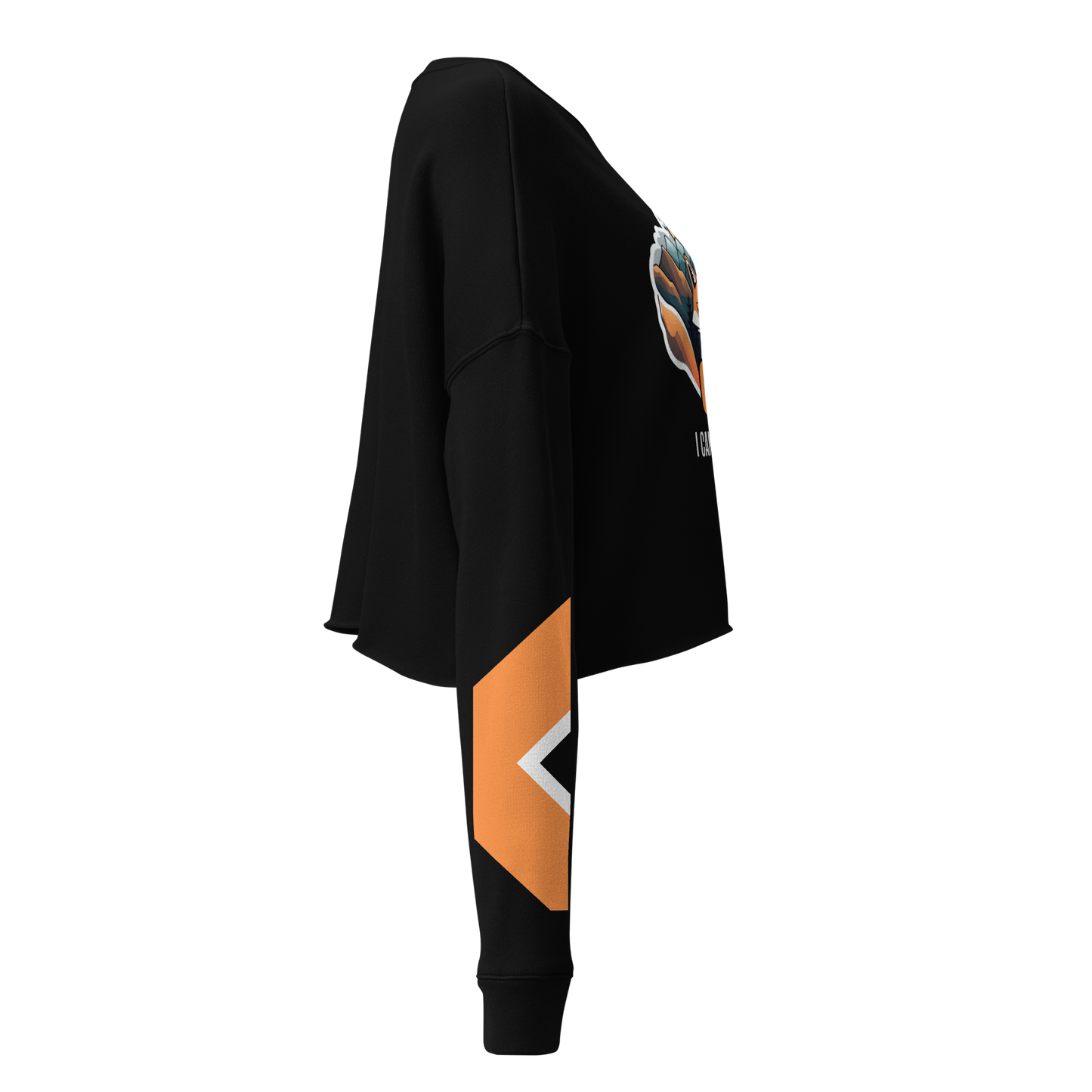 Fox 01 Crop Sweatshirt