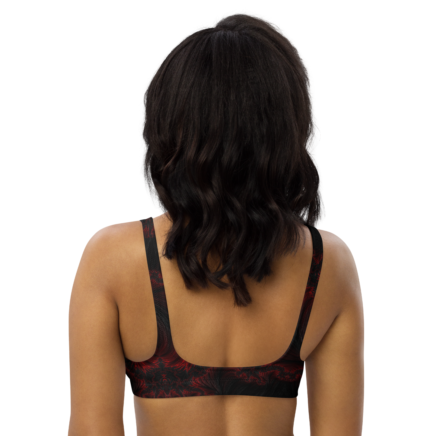 Recycled padded bikini top