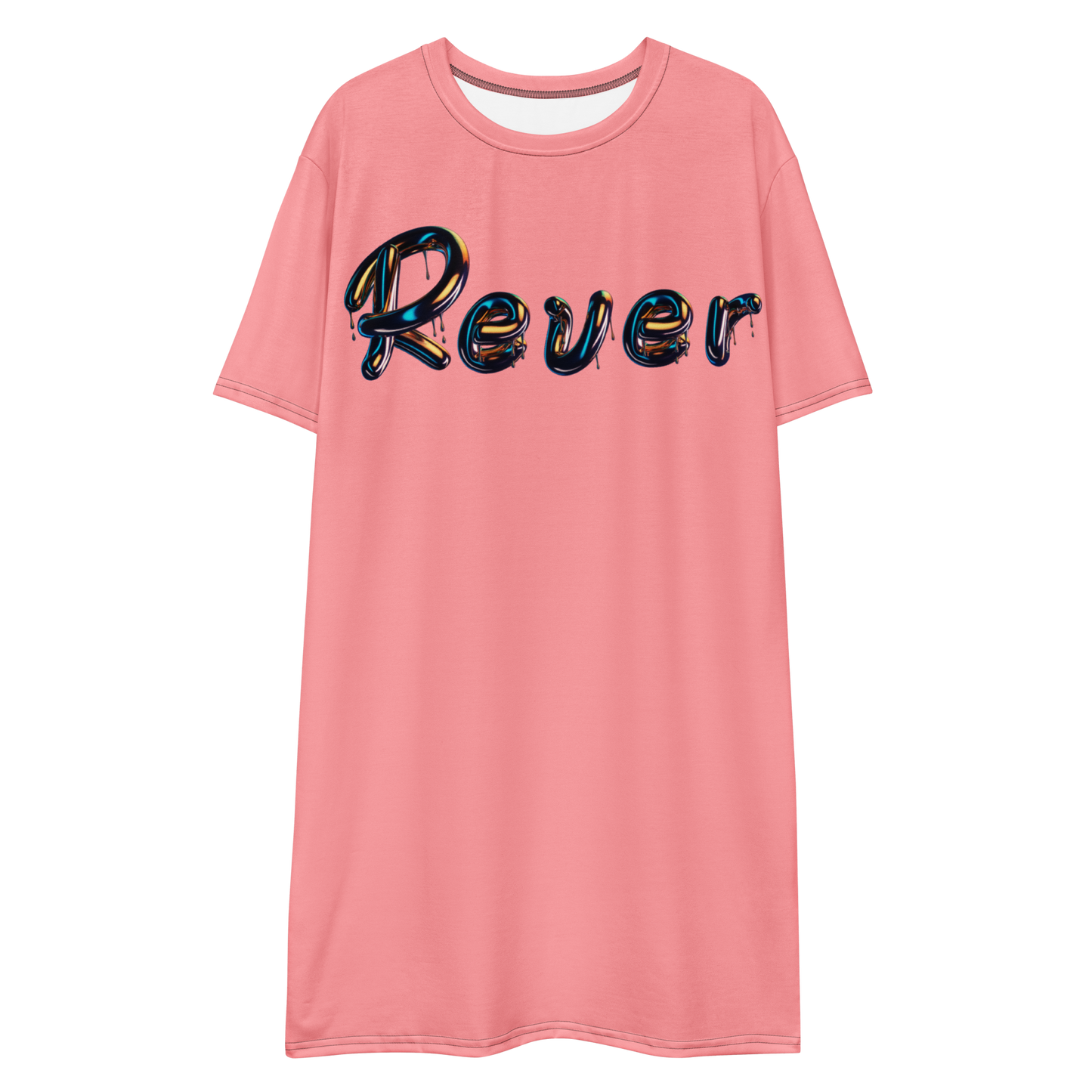 Chromatic Pink T-shirt Dress