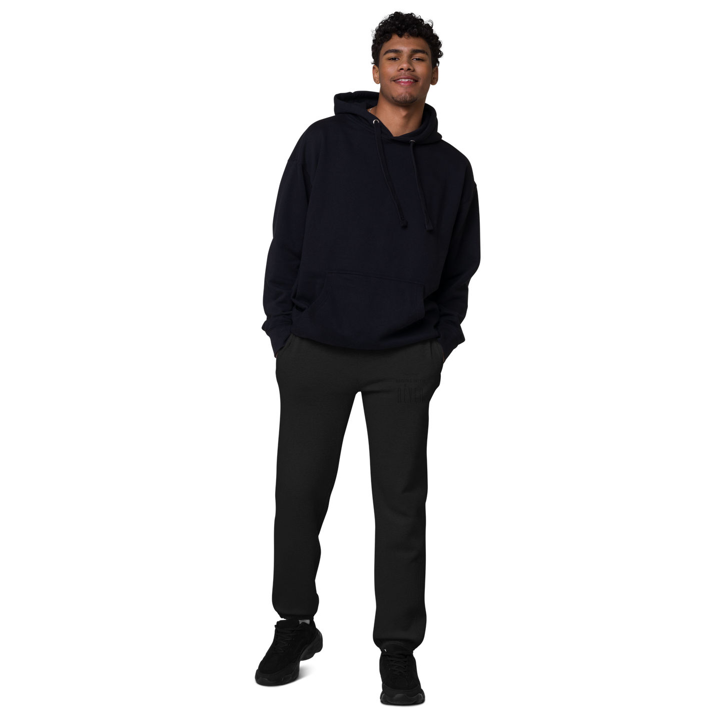 Unisex loose fit joggers