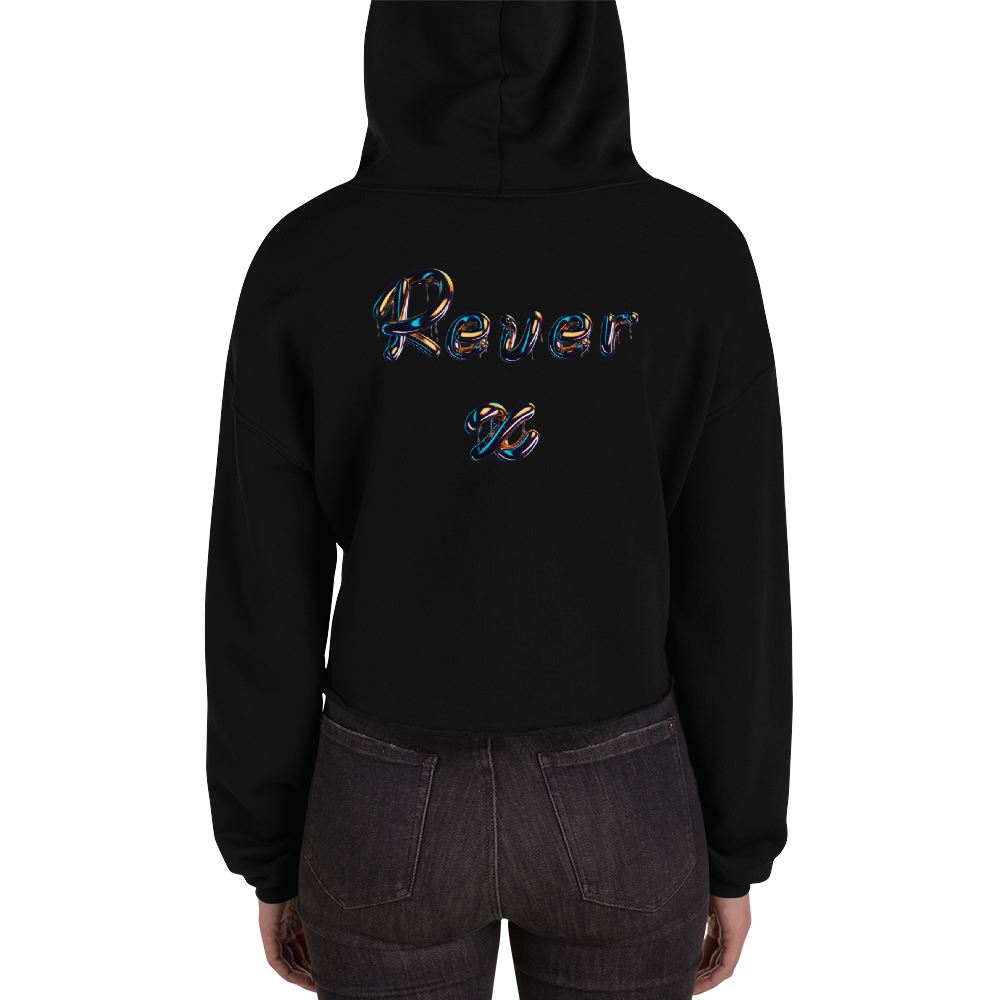 Crop Chromatic Hoodie