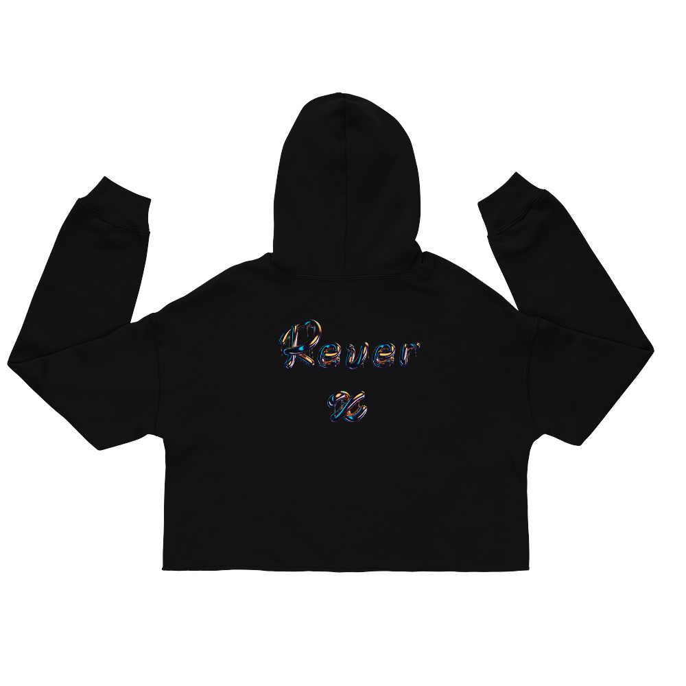 Crop Chromatic Hoodie