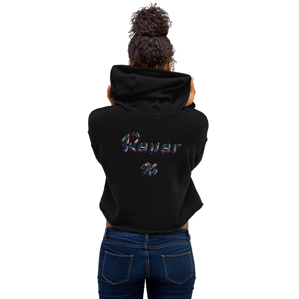 Crop Chromatic Hoodie