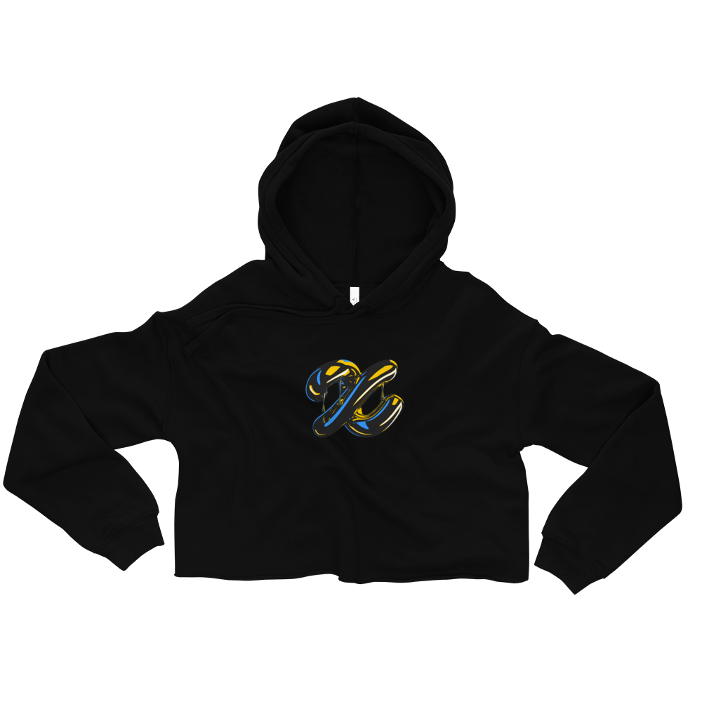 Crop Chromatic Hoodie