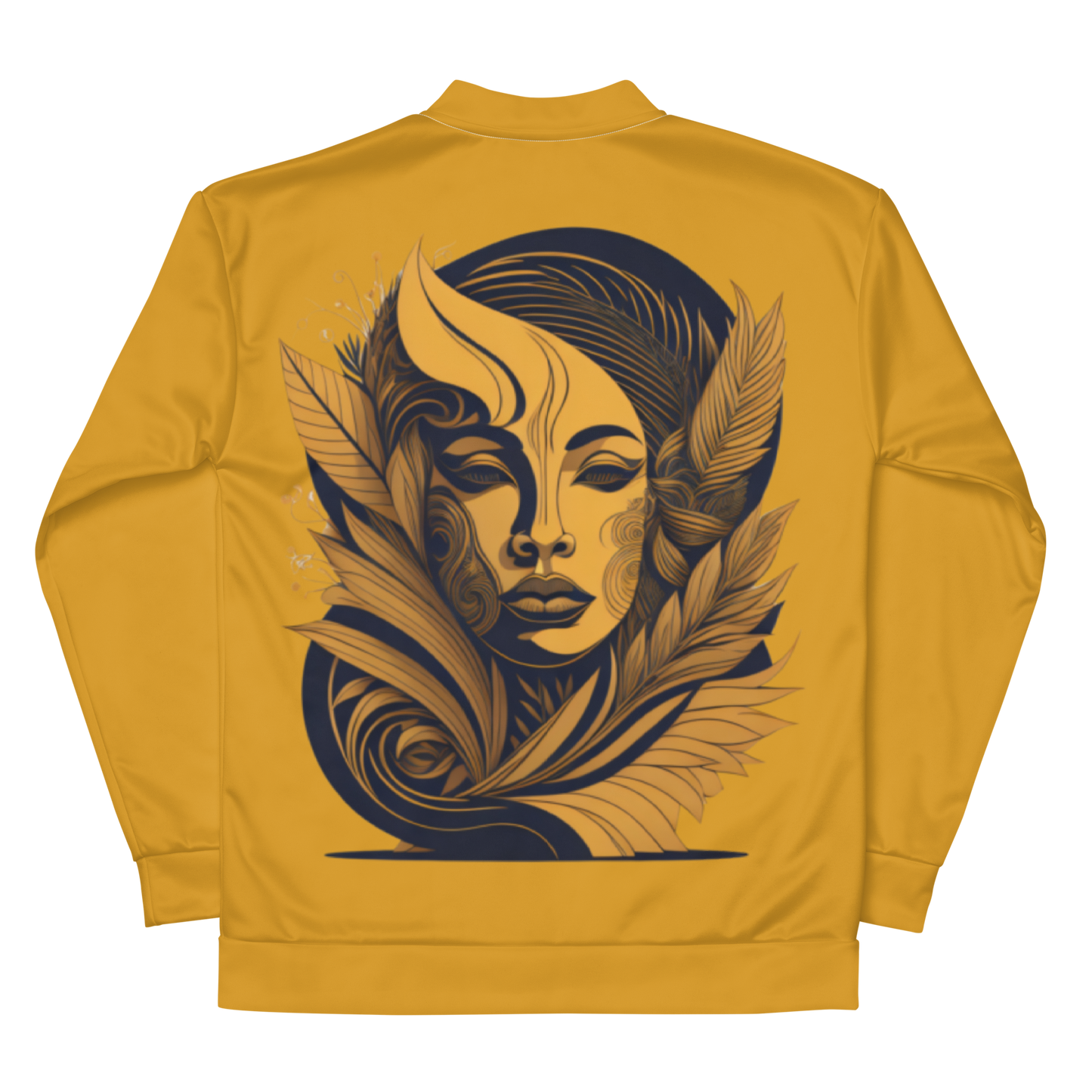 Inner Face Bomber Jacket - Yellow