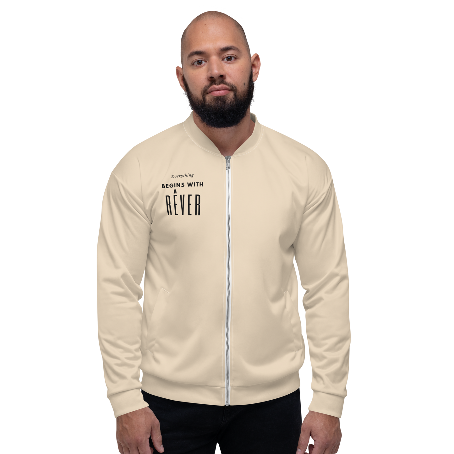 Inner Face Bomber Jacket - Sand