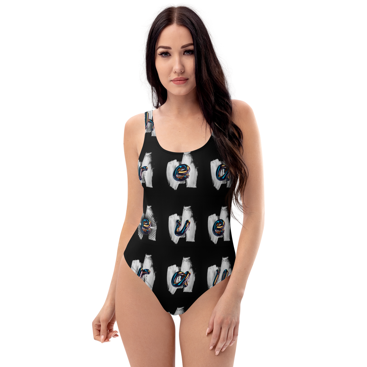 Chromatic Paint Swimsuit