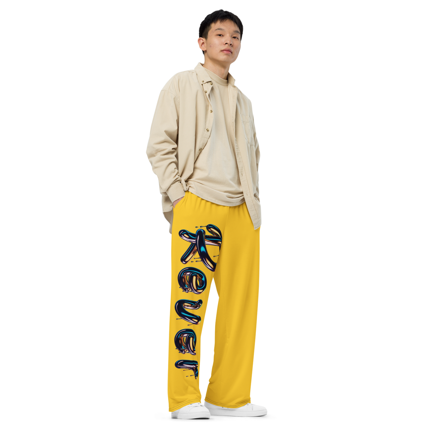 Chromatic Yellow Beam Jogger Pants